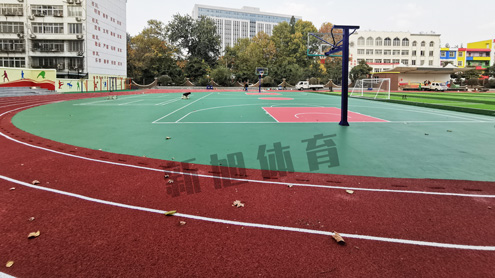 河南跑道廠家塑膠跑道建設施工
