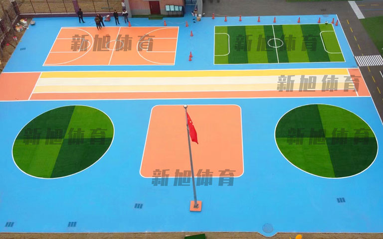epdm塑膠跑道生產廠家掉色原因