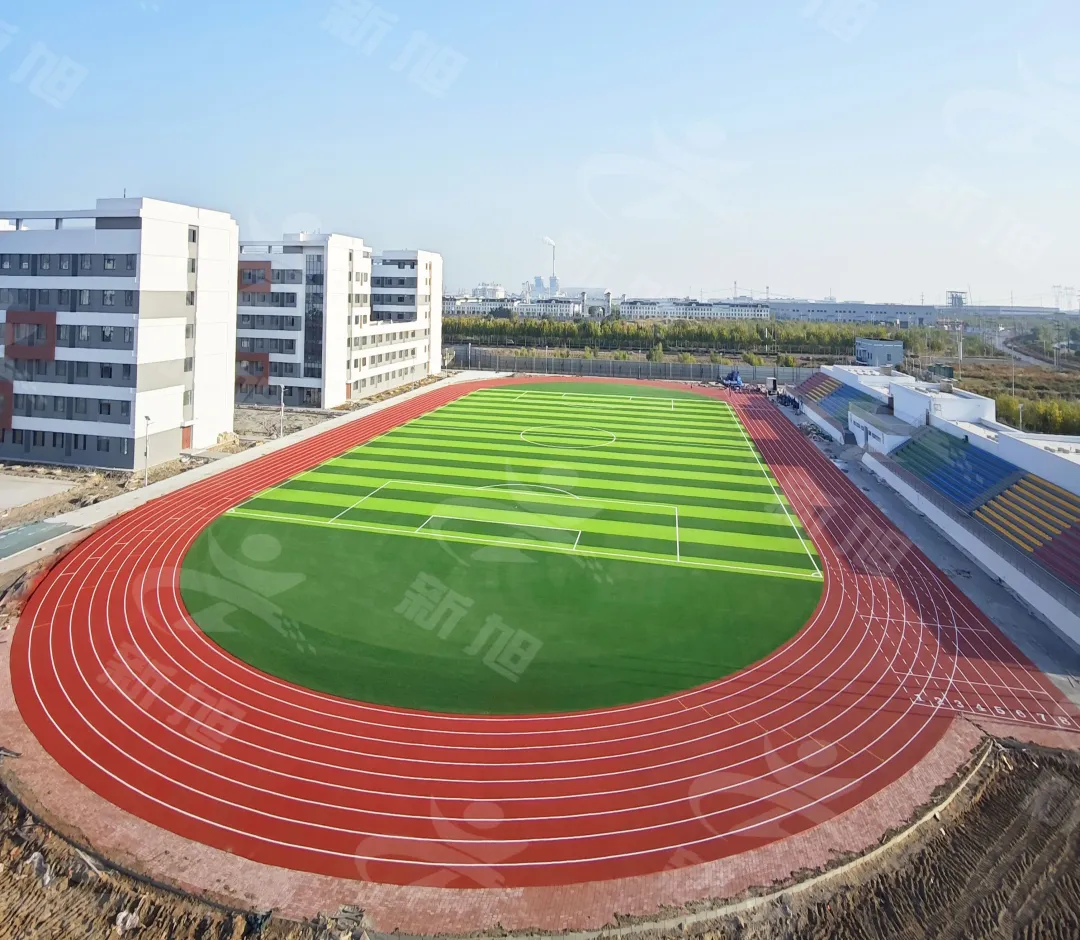 河北唐山職業技術學院跑道工程施工